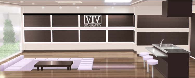 Six Gravity共有ルーム