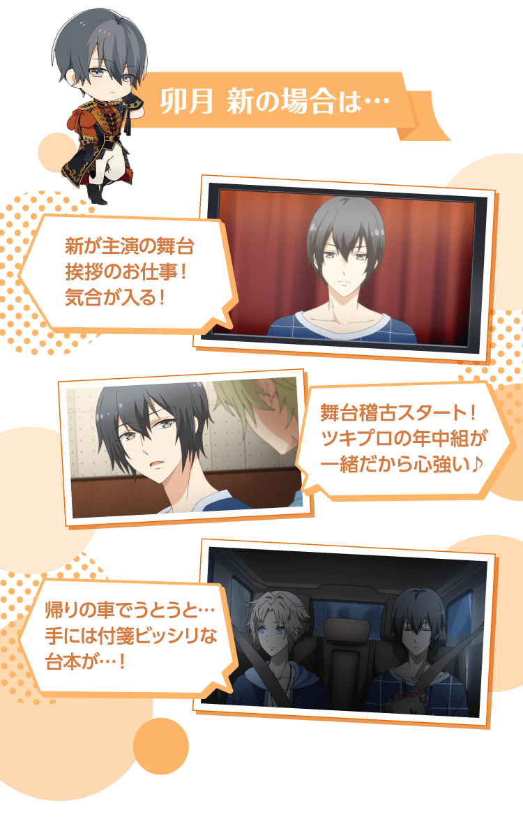 卯月 新の場合は…